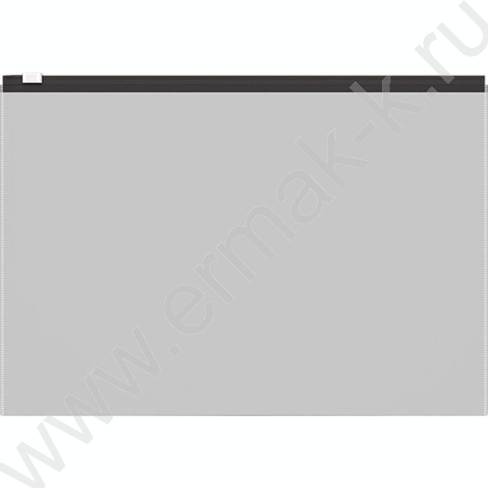 Папка-конверт на молнии B5 Zip Fizzy Clear прозрачный c цветной молнией /ассорти | Фото 3