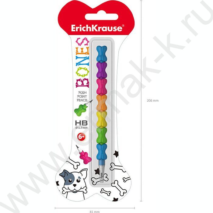 Карандаш сегментный Bones  1.7мм НВ /блистер | Фото 5