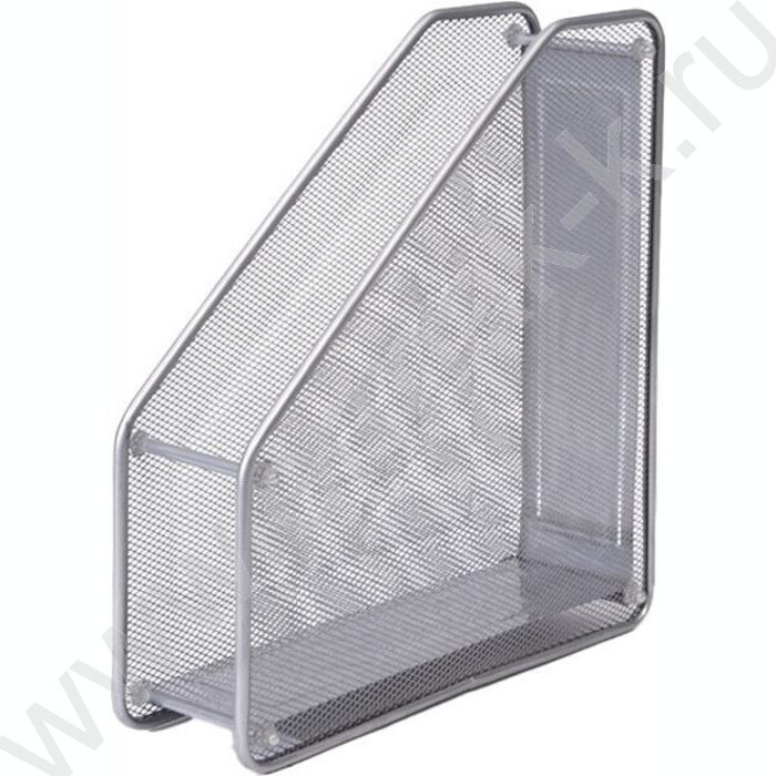 Лоток вертикальный сетчатый (метал) серый, 8,2*28*35,3см | Фото 1