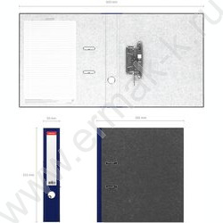 Файл 50мм мраморный разборный синий | Фото 4