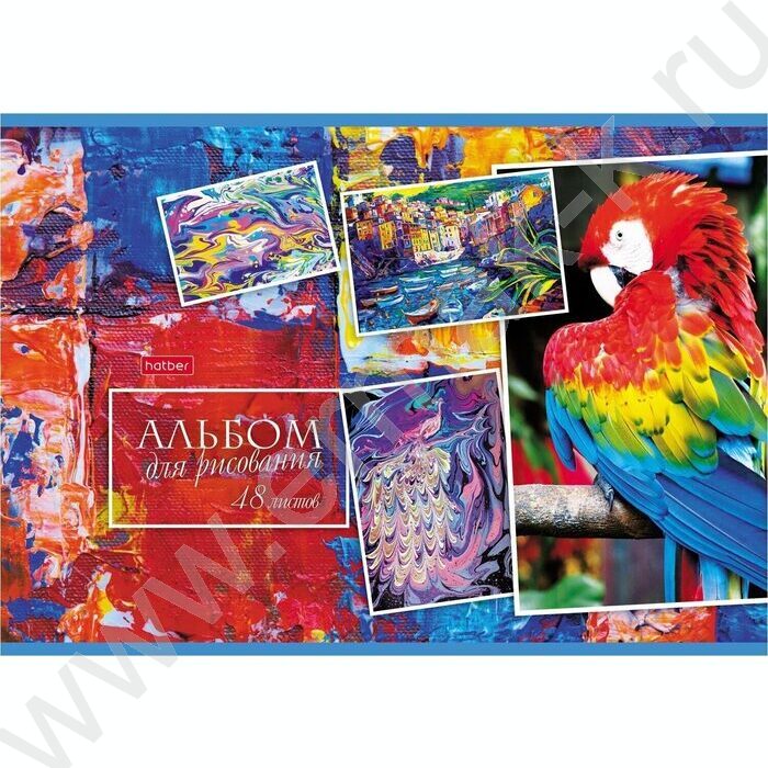 Альбом д/рисования 48л "Ассорти" | Фото 4