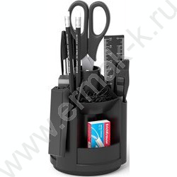 Офисный набор 12 предм. Mini Desk /вращающийся/ чёрный | Фото 1