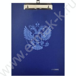 Клипборд А4 "Герб" /картон /покрытие матовая ламинированная пленка, выбор.лак | Фото 1