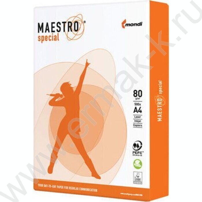 Бумага А4 "Maestro Special" 500л 80г/мкв | Фото 1