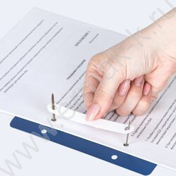 Скоросшиватель малый до 100 листов /1шт  | Фото 7