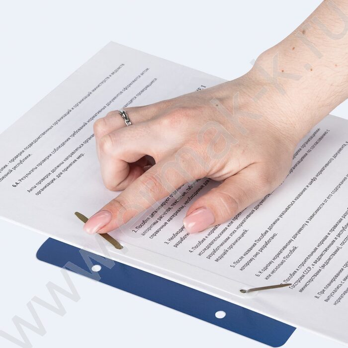 Скоросшиватель малый до 100 листов /1шт  | Фото 8