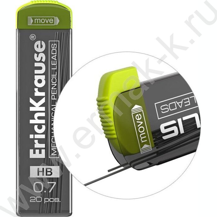 Грифель ч/гр 0,7мм Megapolis /20шт | Фото 3