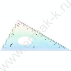 Геометрический набор 4предм пластиковый /лин.15см., треуг.2шт., трансп. /ассорти | Фото 7