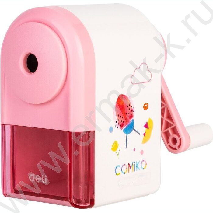 Точилка механическая 1 отверстие пластик /ассорти | Фото 1