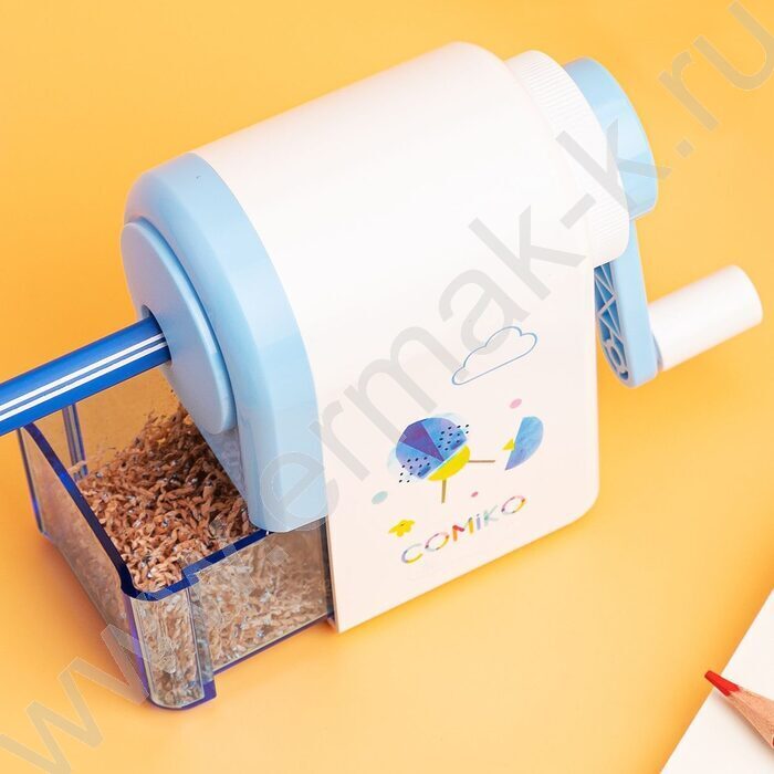 Точилка механическая 1 отверстие пластик /ассорти | Фото 7