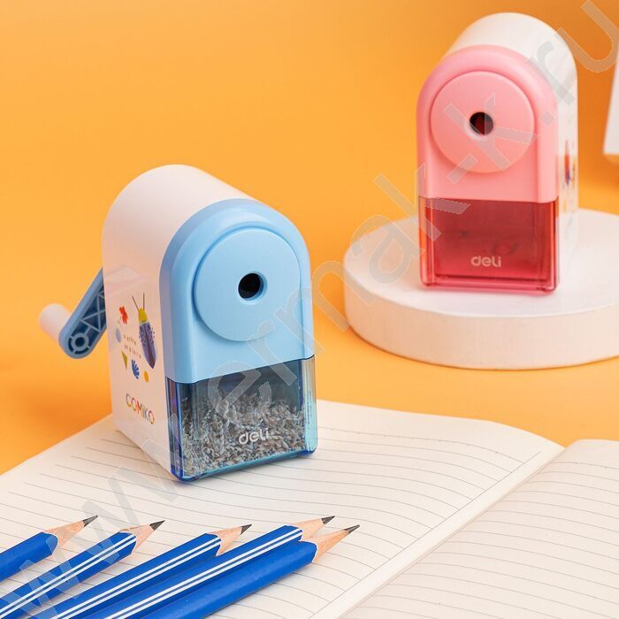 Точилка механическая 1 отверстие пластик /ассорти | Фото 8