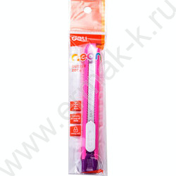 Нож канцелярский  9мм фиксатор /ассорти | Фото 4