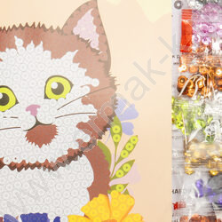 Набор д/творчества Картина из пайеток "Котёнок" | Фото 5