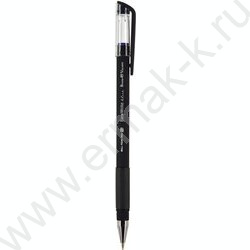 Ручка шар EasyWrite.Black синяя 0,5мм /антискольз.корпус/резин.держатель/ | Фото 1