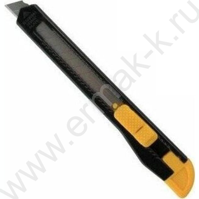 Нож канцелярский  9мм Attache черный с фиксатором | Фото 6