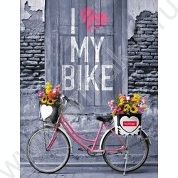 Тетрадь 240л клетка/кольца "My bike" /глянц.лам | Фото 1