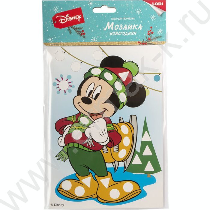 Набор д/творчества Новогодняя мозаика. Disney Микки Маус | Фото 1