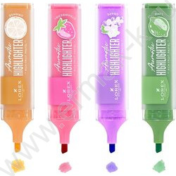 Текстовыделитель /ассорти/ 1-3,5мм косой, ароматизир "RICH FRUIT.PASTEL" /4 разн.пастель цв. в д | Фото 2