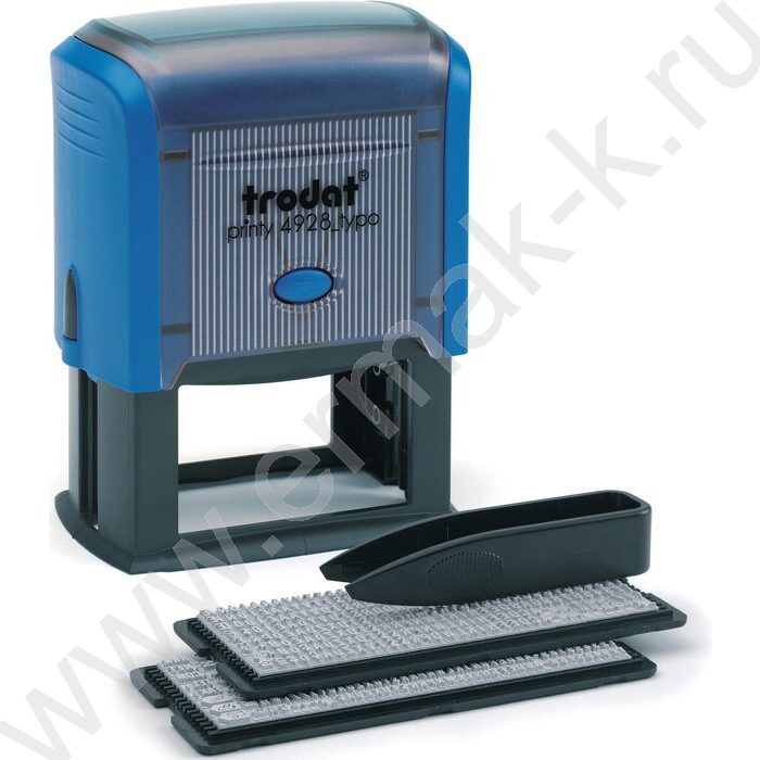 Штамп самонаборный автомат  7-ми строчный рус 60*33мм,пластик | Фото 1