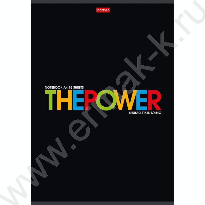 Тетрадь  96л А4 клетка "Thebook" тиснение CROCO ассорти | Фото 3