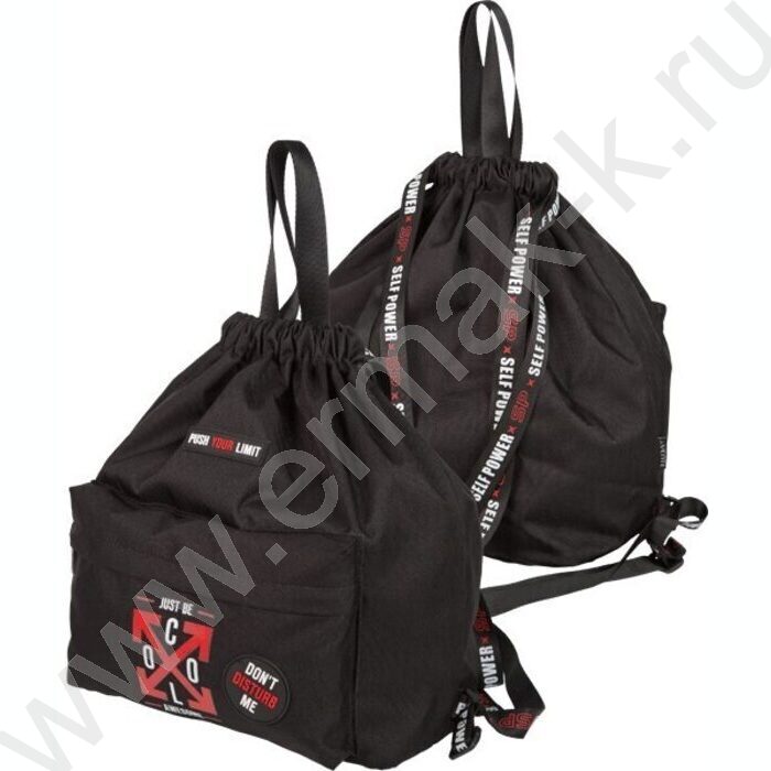 Сумка-рюкзак "Just Be Cool" плотный полиэстер, на утяжке, с ручками и плечевыми лямками | Фото 2