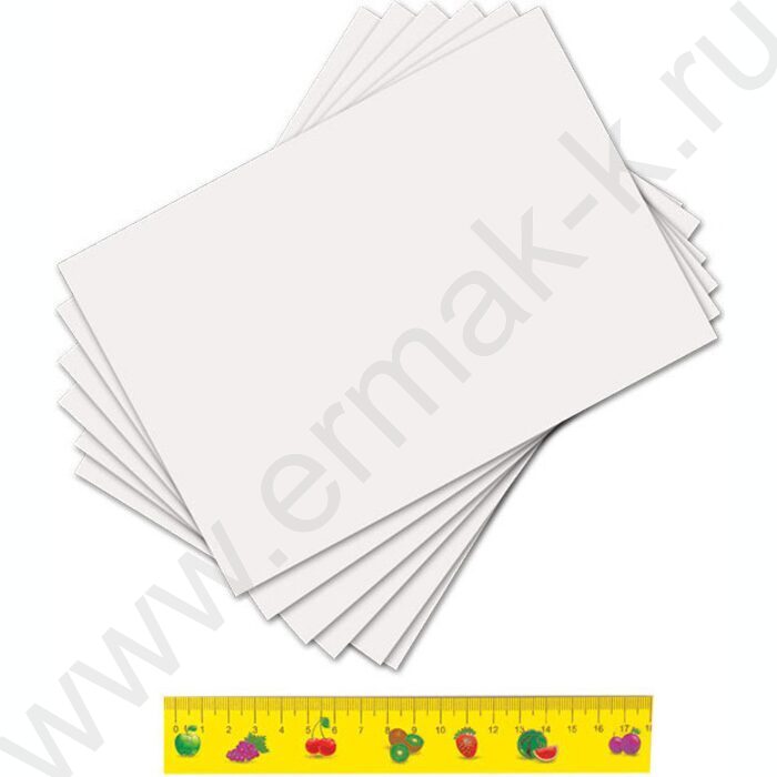 Картон белый А4  6л мелованный "Каляка Маляка" | Фото 4