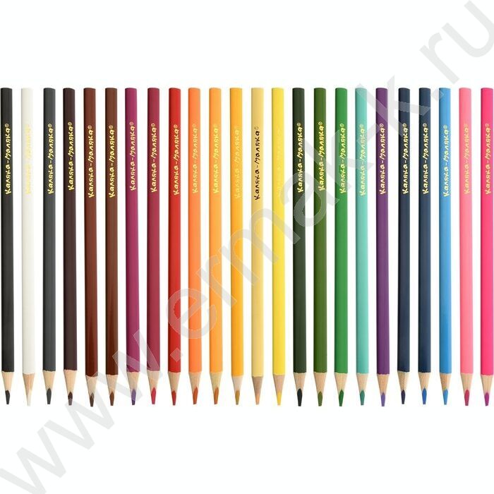 Карандаши  24цв Каляка-Маляка /трехгранные/ карт. коробка, европодвес | Фото 3