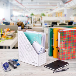 Накопитель архивный 150мм микрогофрокартон /белый /до1400л | Фото 6