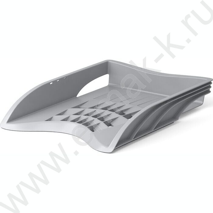 Лоток горизонтальный литой S-Wing серый | Фото 1