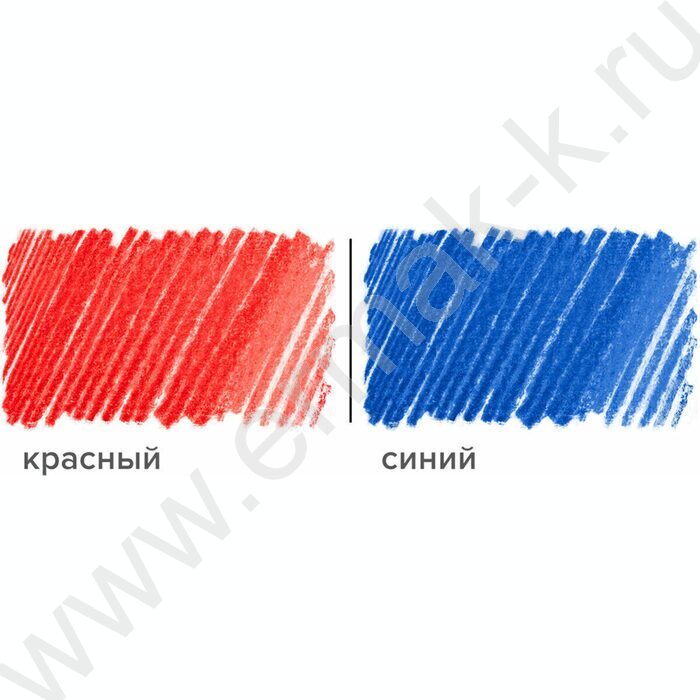 Карандаш двухцветный красно-синий (KIN 3433) | Фото 2