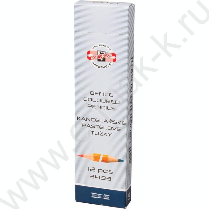 Карандаш двухцветный красно-синий (KIN 3433) | Фото 3