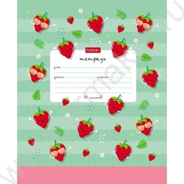 Тетрадь  18л клетка "Привет лето!" 5видов | Фото 5