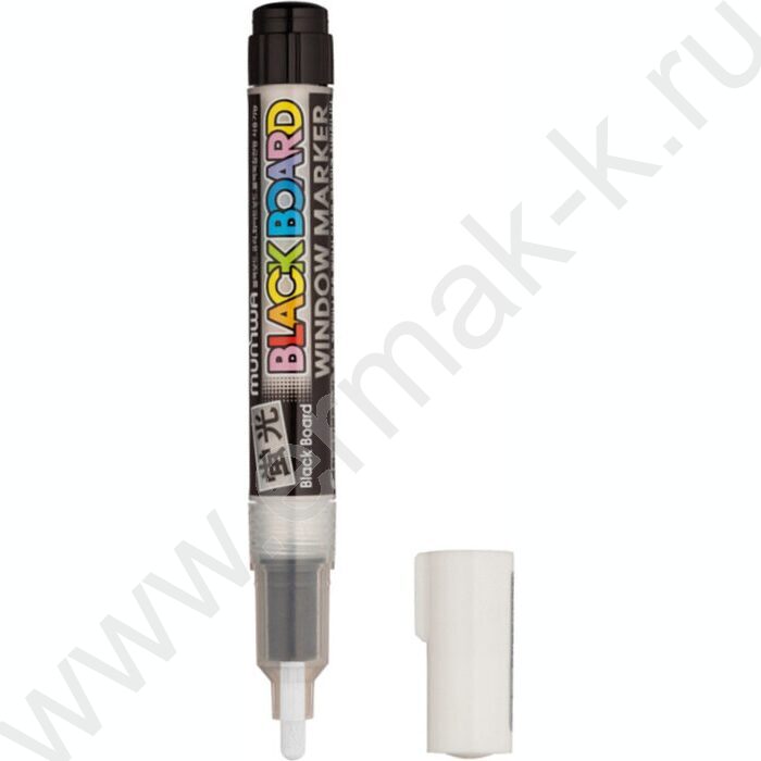 Маркер-жидкий мел /белый/ 3мм круг "Black Board Marker" /водная основа | Фото 1