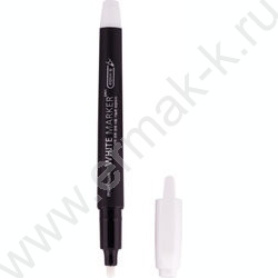 Маркер перм. /белый/ 2-4мм круг | Фото 1