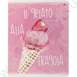 Тетрадь  96л клетка "Gelato" 5видов | Фото 2