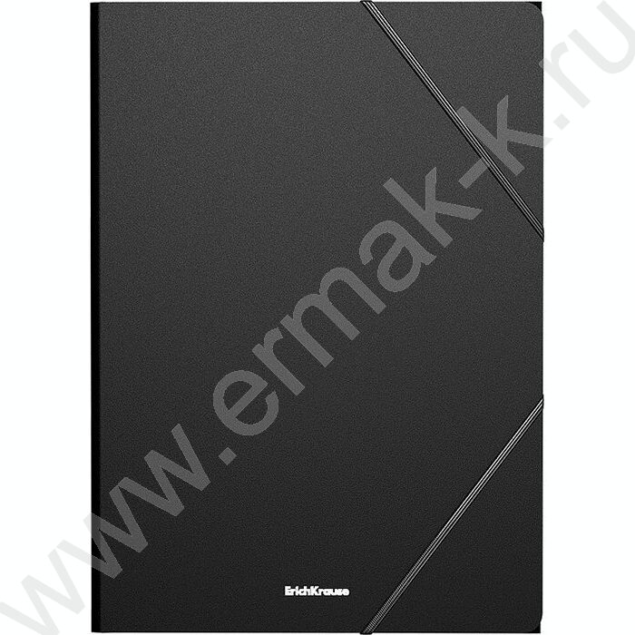 Папка на резинках Matt Classic черная A4 | Фото 1