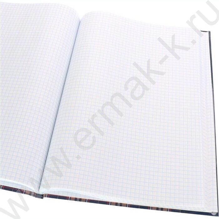 Зап. книжка  96л А4 тв.обл. "Шотландская клетка-11" /глянец/ | Фото 3