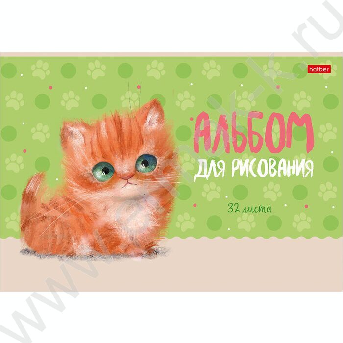 Альбом д/рисования 32л "Кошарики" /мат.лам./ 5видов | Фото 2