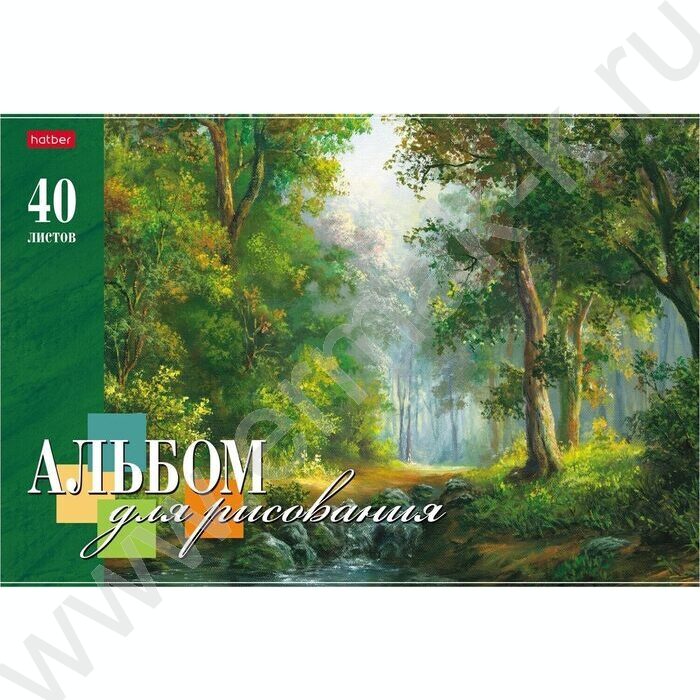 Альбом д/рисования 40л "Страна грез" /тиснение/ 5видов | Фото 3