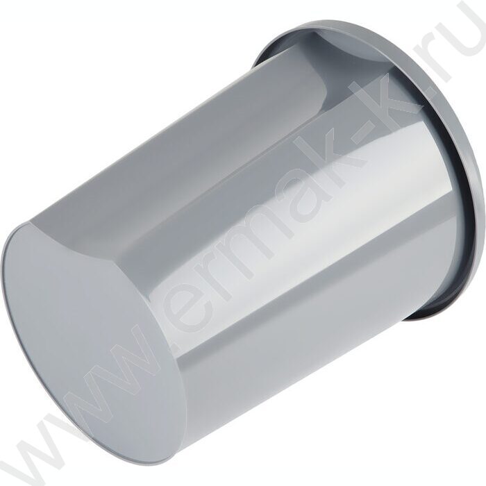 Корзина д/бумаг 12л цельная серая | Фото 4