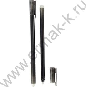 Ручка гелевая Пиши-Стирай 0,5мм черная "Simple" /увеличенный объём чернил, одноразовая