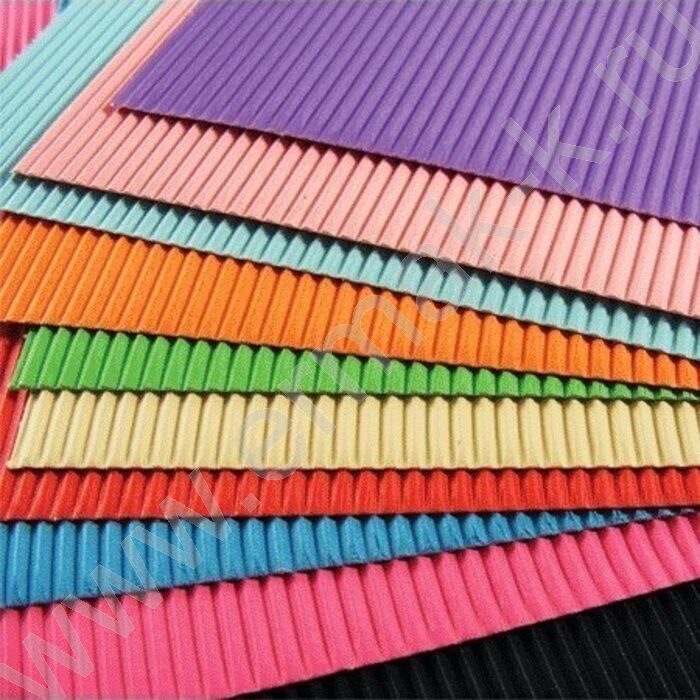 Картон цв. Гофриров. А4  5л/5цв европодвес | Фото 3