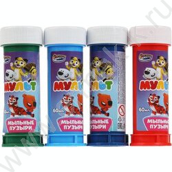 Мыльные пузыри 60мл "Мульт" | Фото 1