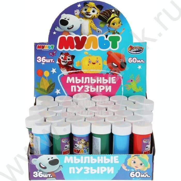 Мыльные пузыри 60мл "Мульт" | Фото 5