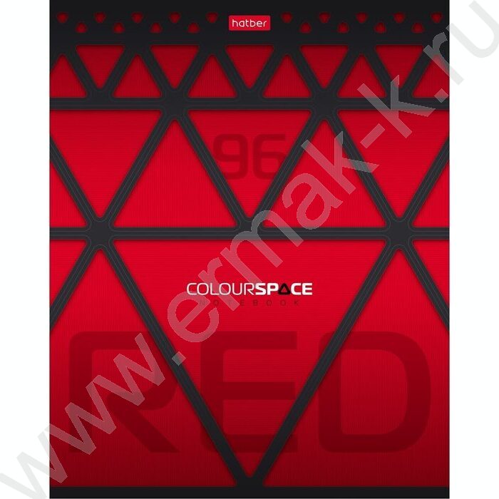 Тетрадь  96л клетка "ColourSpace" /лак /5видов | Фото 1