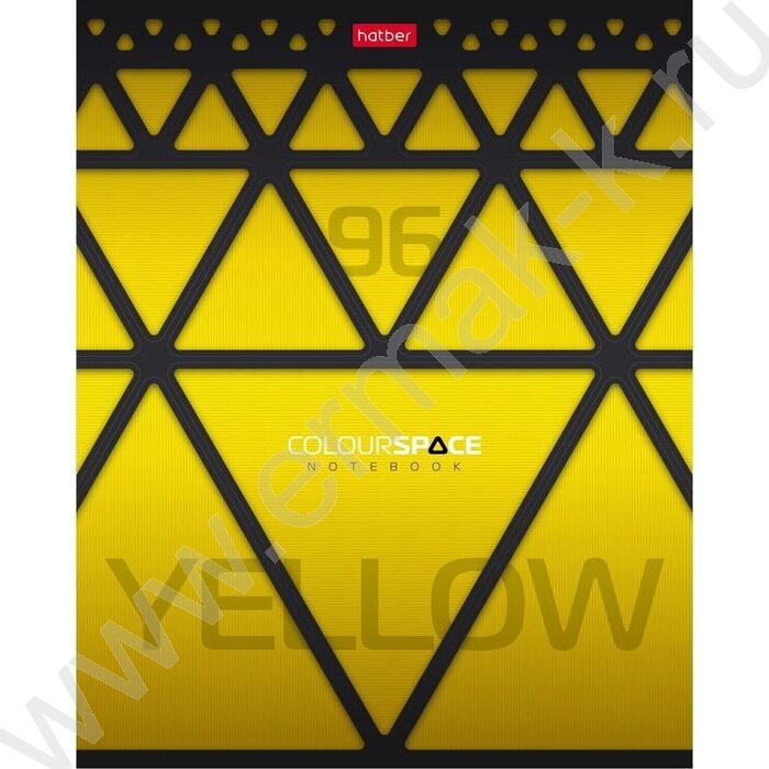 Тетрадь  96л клетка "ColourSpace" /лак /5видов | Фото 2