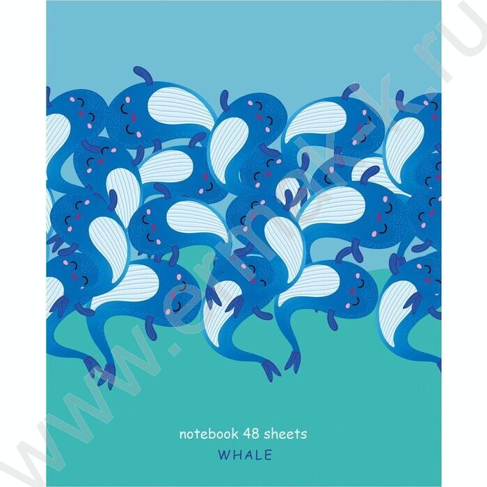 Тетрадь  48л клетка "Ребятам о зверятах" (блок эконом) | Фото 5