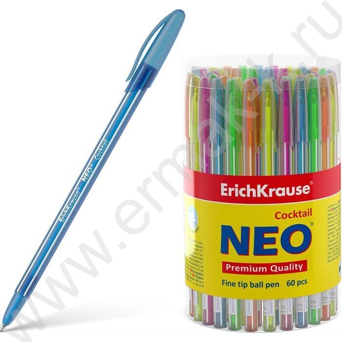 Ручка шар Neo® Stick Cocktail 0,7мм, синяя | Фото 2