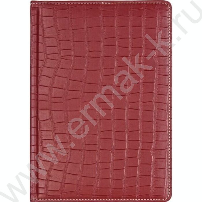 Книга алфавитная  64л A5 "Wild" /тв.обл. иск.кожа /бордовая | Фото 1