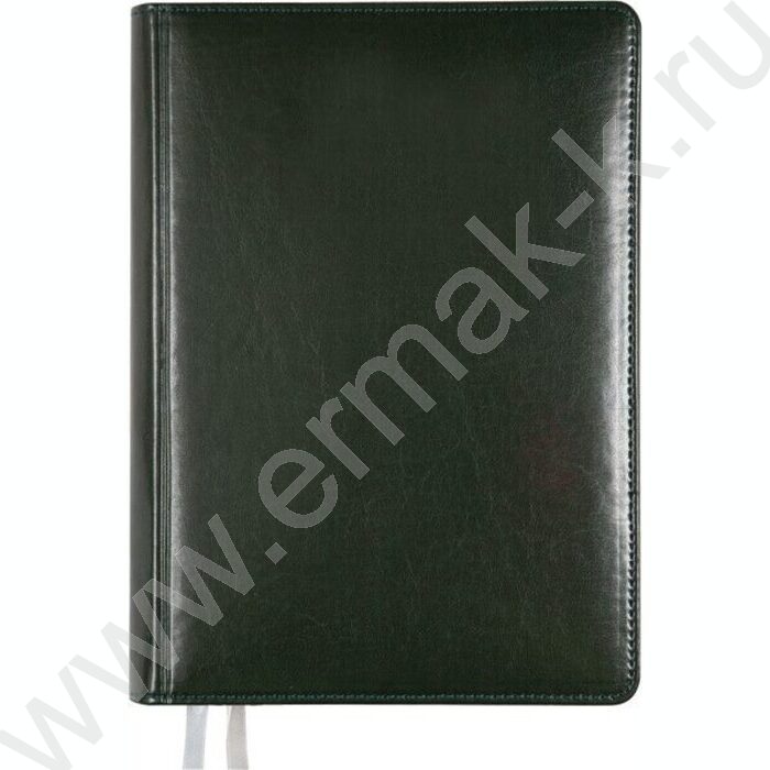 Книга алфавитная  64л A5 "Bravo" /тв.обл. иск.кожа /зеленая | Фото 1